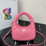 Replica Prada 1BA384 Prada Soft Padded Nappa Leather Mini Bag Pink - Image 6