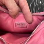 Replica Prada 1BA384 Prada Soft Padded Nappa Leather Mini Bag Pink - Image 8