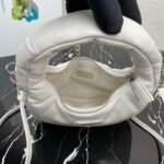 Replica Prada 1BA384 Prada Soft Padded Nappa Leather Mini Bag White - Image 7