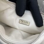 Replica Prada 1BA384 Prada Soft Padded Nappa Leather Mini Bag White - Image 8