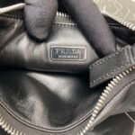 Replica Prada 1BA384 Prada Soft Padded Nappa Leather Mini Bag Black - Image 7