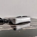 Replica Prada 2VH113 Saffiano Leather Shoulder Bag in Sliver Grey - Image 4