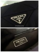 Replica Prada 1BD292 Prada Three In One Nylon Shoulder Bag Black - Image 8