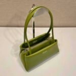 Replica Prada 1BA368 Leather mini-bag Bag Green - Image 2