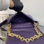 Replica Prada Padded nappa leather shoulder bag 1BD306 Purple - Image 6