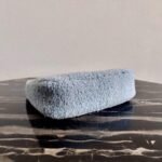 Replica Prada 1NE515 Re Edition 2000 Shearling Mini Bag Blue - Image 3