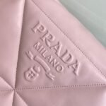 Replica Prada Padded nappa leather shoulder bag 1BD306 Pink - Image 3