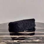 Replica Prada 1NE515 Re Edition 2000 Shearling Mini Bag Black - Image 3