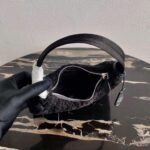 Replica Prada 1NE515 Re Edition 2000 Shearling Mini Bag Black - Image 8