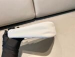 Replica Prada 1NQ043 Triangle leather pouch White - Image 6