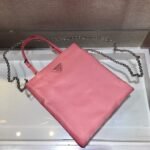 Replica Prada 1BA252 Nylon Handbag Pink - Image 4