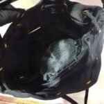 Replica Prada 1BH038 Prada Duet Re-Nylon Bucket shoulder bag Black - Image 7