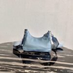 Replica Prada 1BH204 Prada Re-Edition 2005 Nylon Bag Light Blue - Image 2