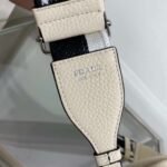 Replica Prada Leather bag with shoulder strap 1BH082 Beige - Image 5