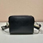 Replica Prada 2VH152 Saffiano leather shoulder bag Black - Image 4