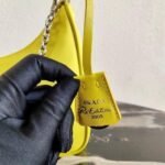 Replica Prada 1BH204 Prada Re-Edition 2005 Nylon Bag Light Yellow - Image 5
