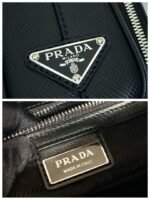 Replica Prada 2VH152 Saffiano leather shoulder bag Black - Image 8