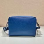 Replica Prada 2VH152 Saffiano leather shoulder bag Blue - Image 4