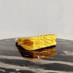 Replica Prada 1NE204 Prada Nylon and Saffiano Leather Mini Bag in Yellow - Image 3