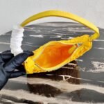 Replica Prada 1NE204 Prada Nylon and Saffiano Leather Mini Bag in Yellow - Image 8