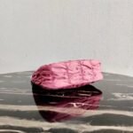 Replica Prada 1NE204 Prada Nylon and Saffiano Leather Mini Bag in Pink - Image 3