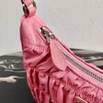 Replica Prada 1NE204 Prada Nylon and Saffiano Leather Mini Bag in Pink - Image 5