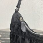 Replica Prada 1NE204 Prada Nylon and Saffiano Leather Mini Bag in Black - Image 5