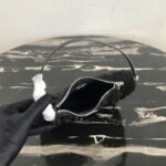 Replica Prada 1NE204 Prada Nylon and Saffiano Leather Mini Bag in Black - Image 8