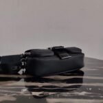 Replica Prada 1BD295 Prada Pocket Nappa Leather Bag Black - Image 4