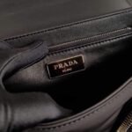 Replica Prada 1BD295 Prada Pocket Nappa Leather Bag Black - Image 9