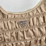 Replica Prada 1NE204 Prada Nylon and Saffiano Leather Mini Bag in Apricot - Image 5