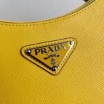 Replica Prada 1BH204 Prada Re-Edition 2005 Saffiano leather Bag in Yellow - Image 5