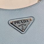 Replica Prada 1BH204 Prada Re-Edition 2005 Saffiano leather Bag in Light Blue - Image 5