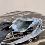 Replica Prada 1BH204 Prada Re-Edition 2005 Saffiano leather Bag in Light Blue - Image 8