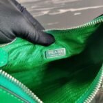 Replica Prada 1BH204 Prada Re-Edition 2005 Saffiano leather Bag in Green - Image 8