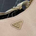 Replica Prada 1BH204 Prada Re-Edition 2005 Saffiano leather Bag in Apricot - Image 4