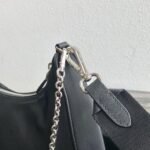 Replica Prada 1BH204 Prada Re-Edition 2005 Nylon Bag Black - Image 8