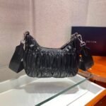 Replica Prada 1BH204 Mini Bags Prada Crossbody Leather bag In Black - Image 3