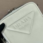 Replica Prada 2VH154 Saffiano leather shoulder bag White - Image 5