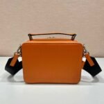 Replica Prada 2VH069 Brique Saffiano leather bag Orange - Image 4