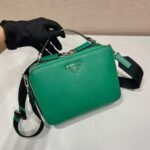 Replica Prada 2VH069 Brique Saffiano leather bag Green - Image 2