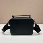 Replica Prada 2VH069 Brique Saffiano leather bag Black - Image 4