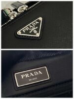 Replica Prada 2VH069 Brique Saffiano leather bag Black - Image 8