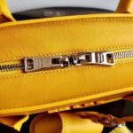 Replica Prada 1BA269 Saffiano Leather Prada Monochrome Bag Yellow - Image 7