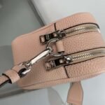 Replica Prada Leather bag with shoulder strap 1BH082 Pink - Image 5