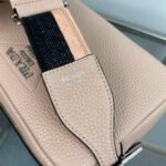 Replica Prada Leather bag with shoulder strap 1BH082 Pink - Image 6