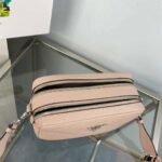 Replica Prada Leather bag with shoulder strap 1BH082 Pink - Image 7