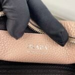 Replica Prada Leather bag with shoulder strap 1BH082 Pink - Image 8