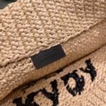 Replica Prada Small Raffia tote bag 1BG422 Apricot - Image 6