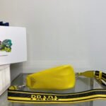 Replica Prada Saffiano Prada Triangle bag 2VH155 Yellow - Image 4